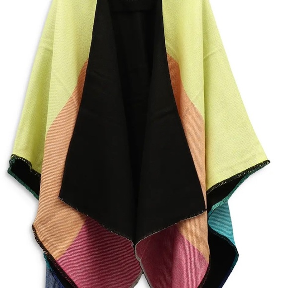 NWOT Kurt Geiger Reversible Cape - Picture 4 of 7